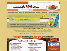 Tablet Screenshot of menusnepa.com